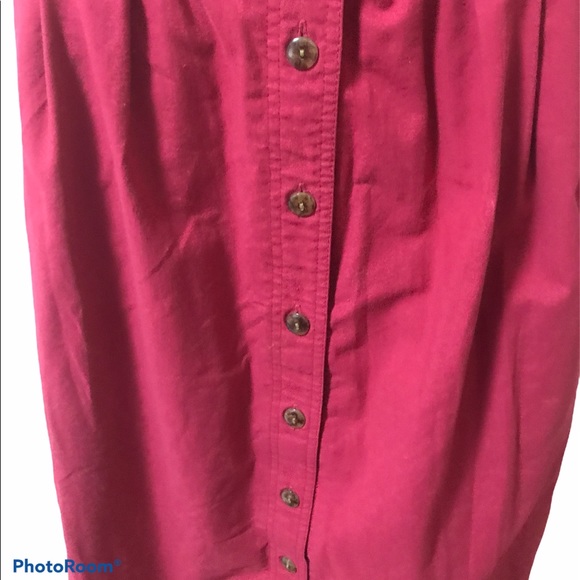 Vintage Allison Smith Petites Size 10 Pink Skirt - Picture 7 of 14